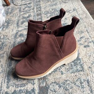 TOMS Wedge Bootie